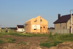Дом из СИП панелей 128 м2 (пос.Разумное Белгородская область)