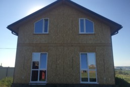 Дом из СИП панелей 128 м2 (пос.Разумное Белгородская область)