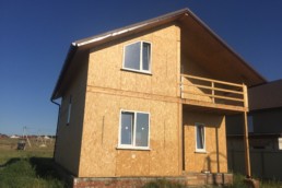 Дом из СИП панелей 128 м2 (пос.Разумное Белгородская область)
