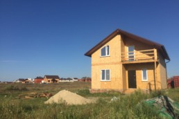 Дом из СИП панелей 128 м2 (пос.Разумное Белгородская область)