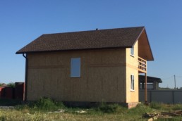 Дом из СИП панелей 128 м2 (пос.Разумное Белгородская область)